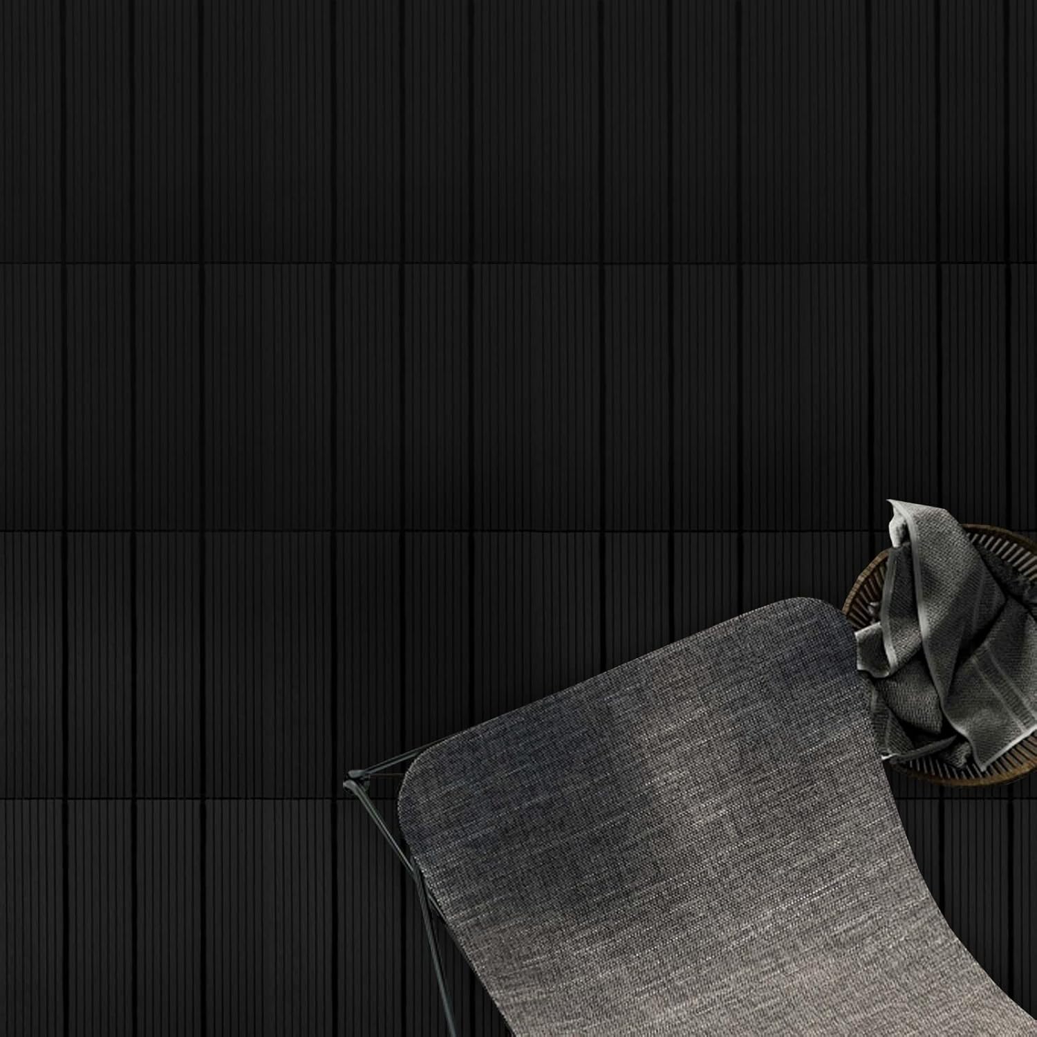 Thumbnail 6 de Floordirekt Fliesen 30x30 cm Klicksystem Terrassenfliesen in Holzoptik (Grau) – 2 m² Set