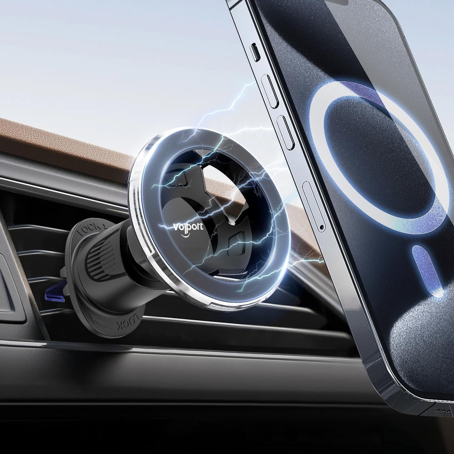 Thumbnail 6 de volport MagSafe Car Mount for Dashboard & Windshield