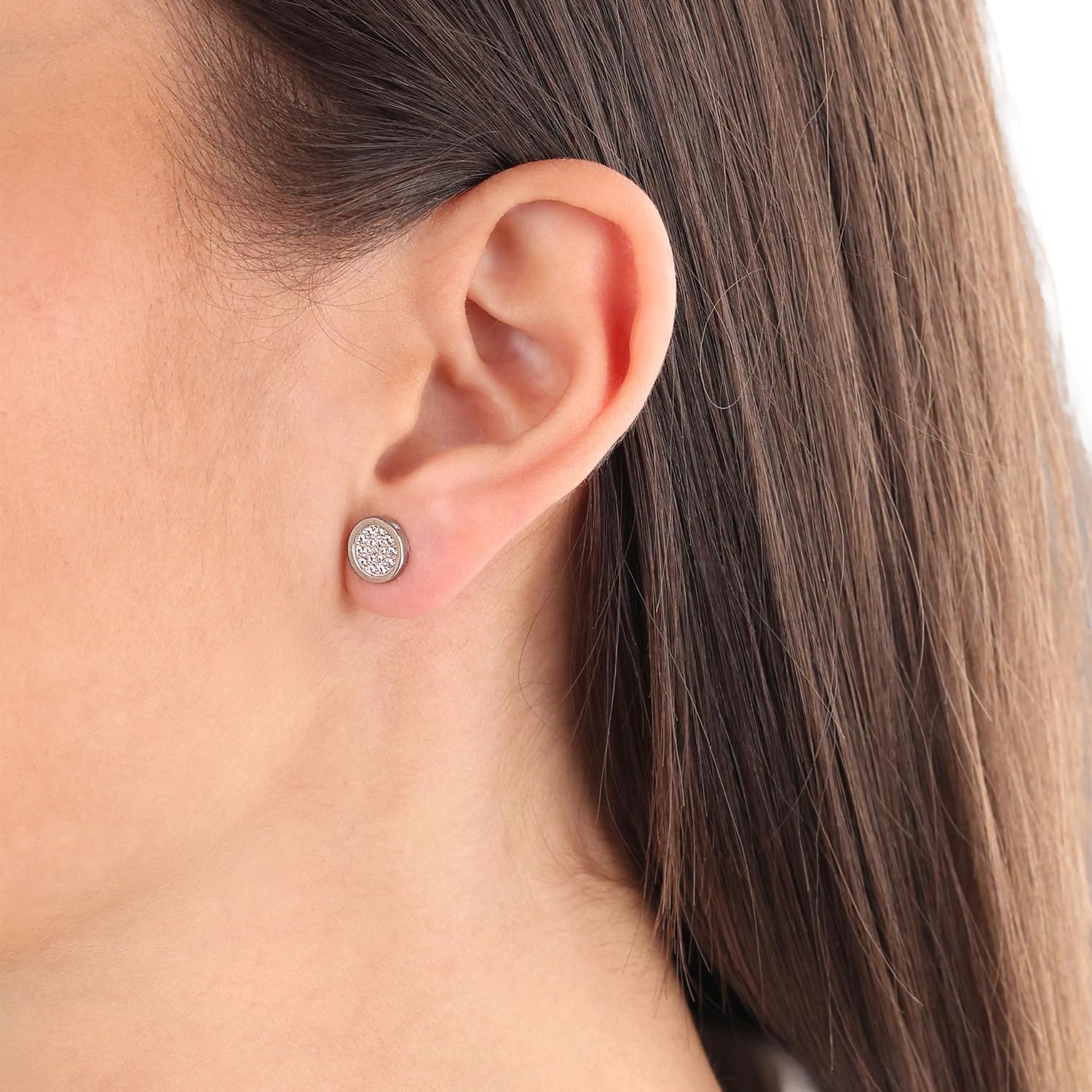 Thumbnail 2 de s.Oliver Ohrstecker aus Edelstahl & 925 Sterling Silber für Damen (Geschenkbox)