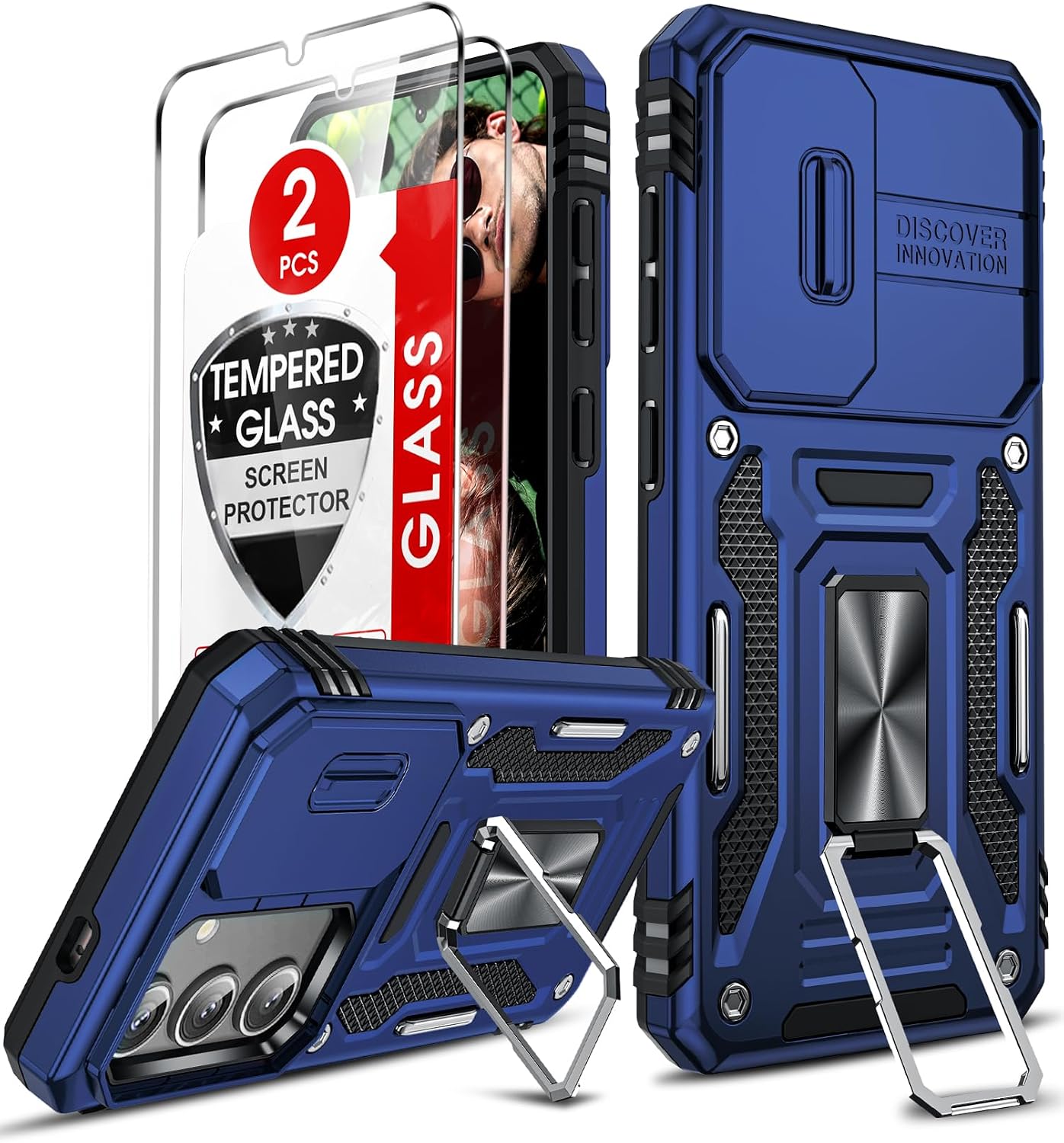 Detalle de Samsung Galaxy S25 case with camera slider