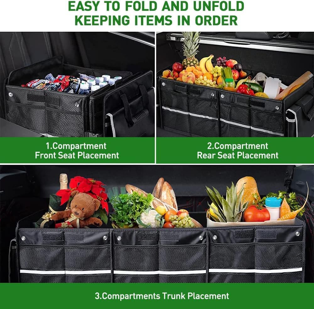 Thumbnail 4 de Snuopfy 115L Trunk Organizer with Cooler Bag