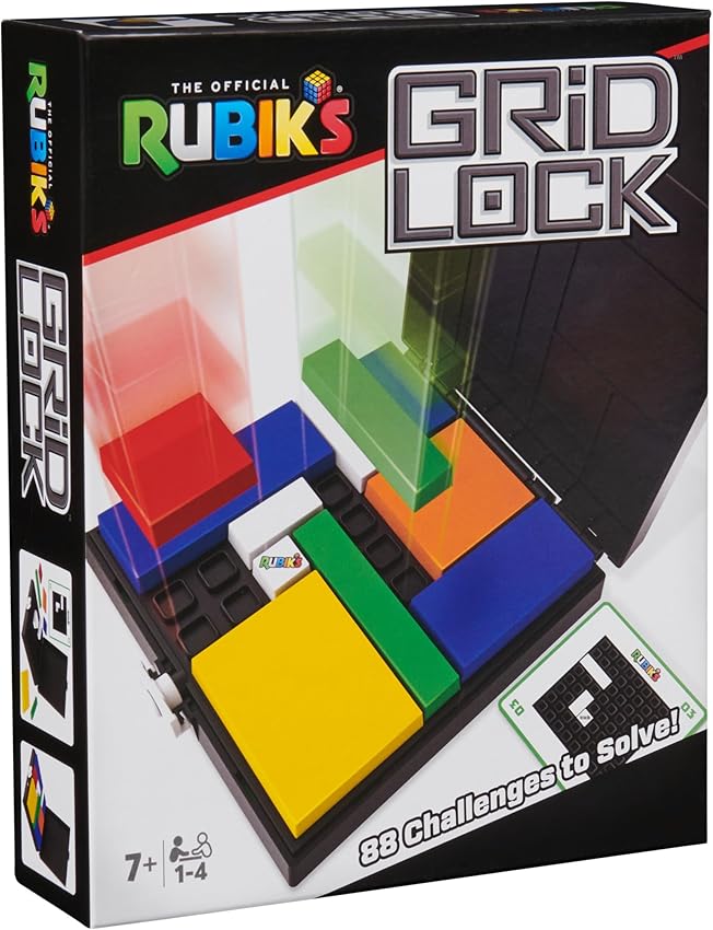 Detalle de RUBIK'S - Cubo Gridlock - Rompecabezas para Mentes Brillantes 🧩