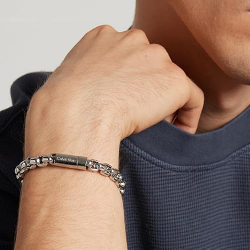 Detalle 2 de Calvin Klein 35000053 Pulsera cadena de acero inoxidable
