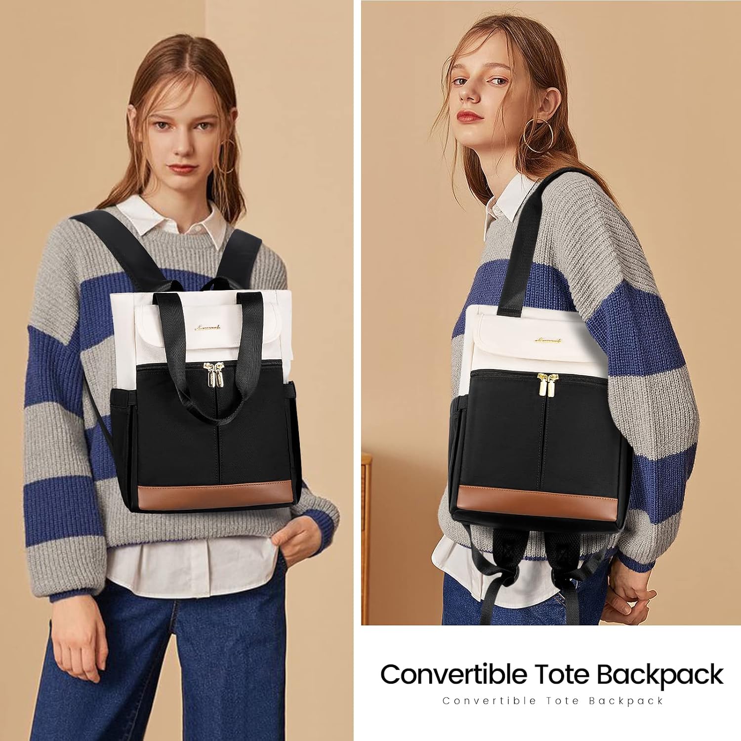 Thumbnail 1 de LOVEVOOK Rucksack Damen Klein 13,3 Zoll