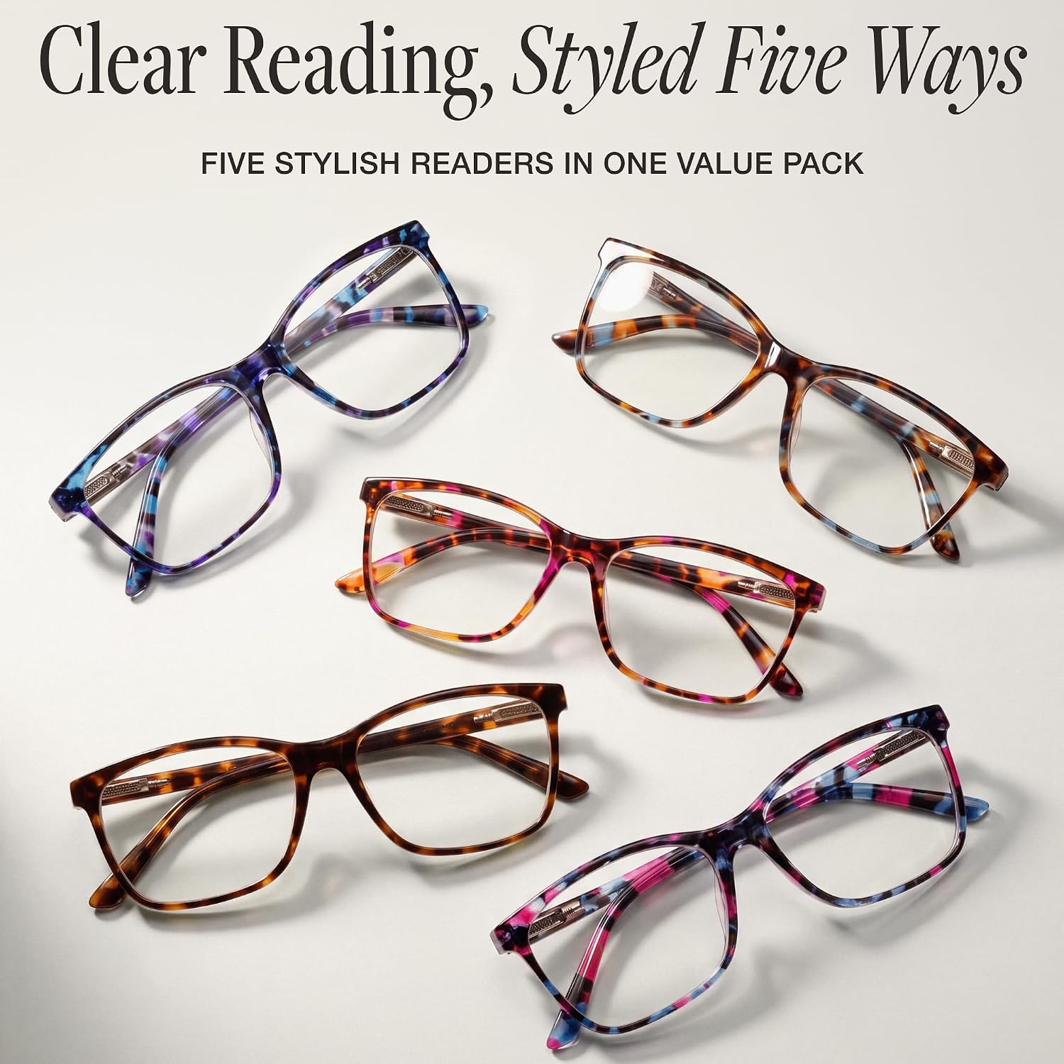 Detalle 2 de NOVIVON Reading Glasses 2.5 Strength