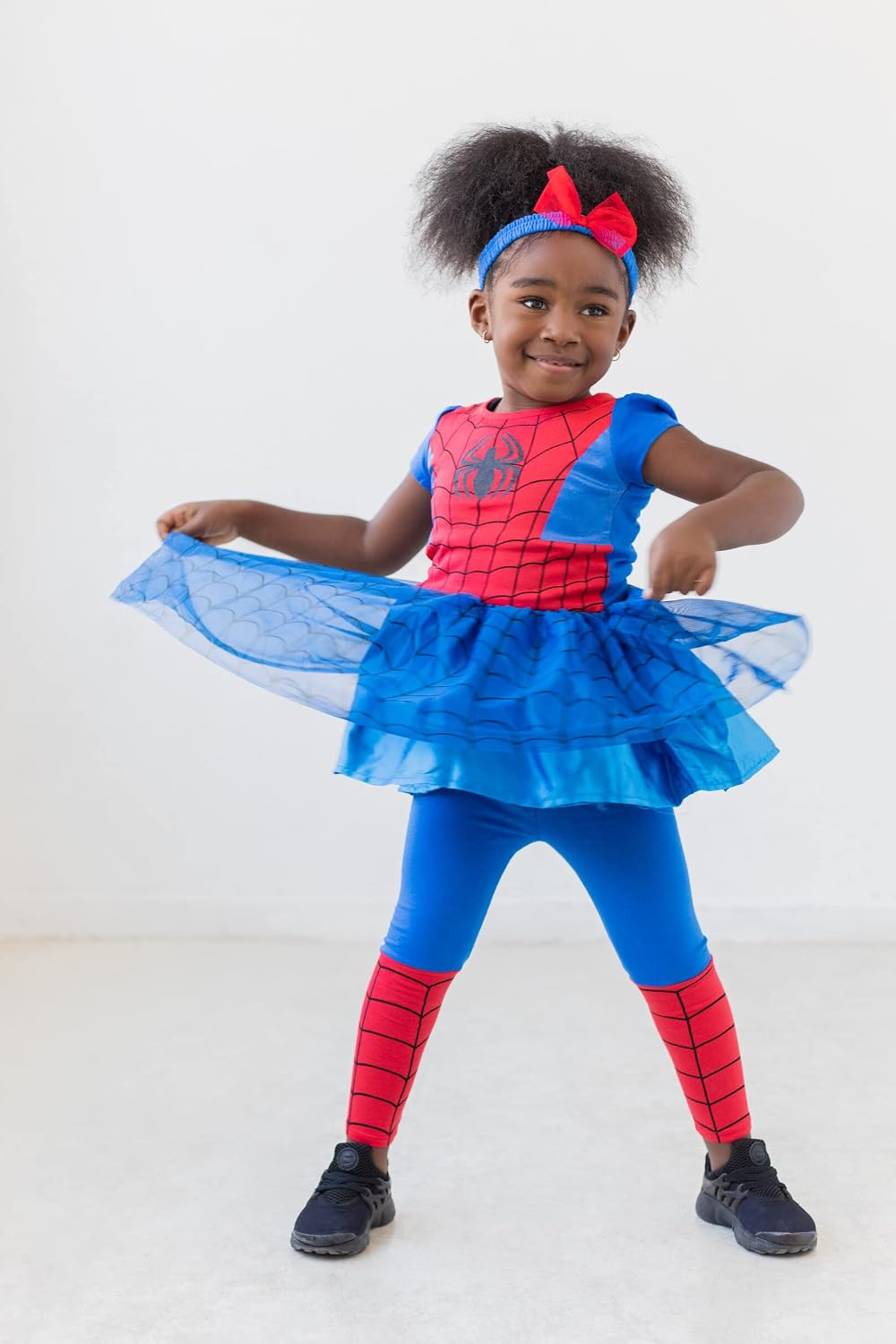 Detalle de Marvel P-57D3821CM Spider-Man Tutu Dress and Leggings Set