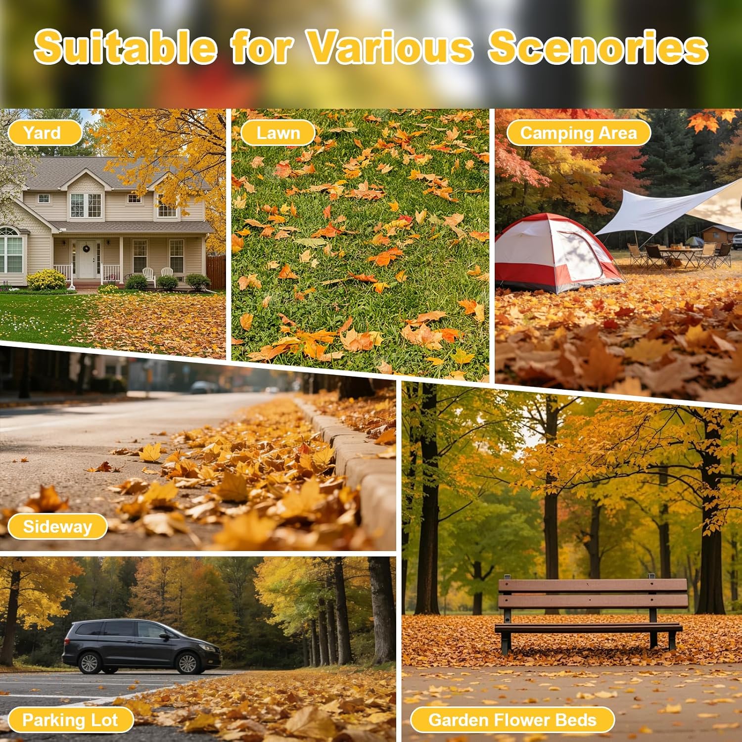 Thumbnail 6 de ARTIPOLY Garden Leaf Rake with 25 metal tines and adjustable handle (47cm wide)