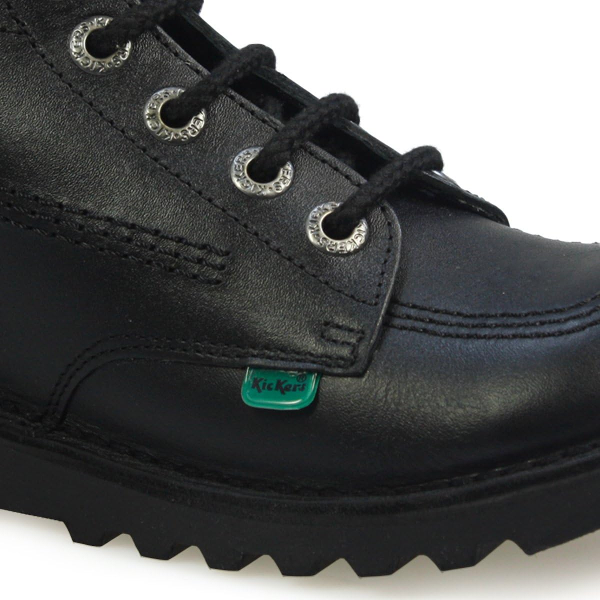 Detalle de Kickers Kids Kick Hi Classic Ankle Boots – Comfort, Durability and Everyday Wear
