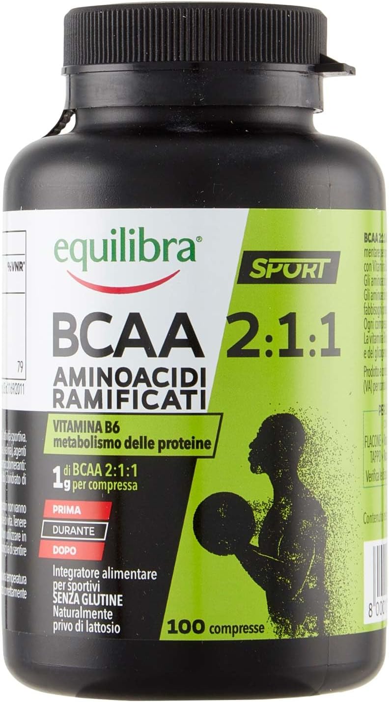 Detalle 2 de Equilibra Aminoacidi Ramificati BCAA 100 compresse