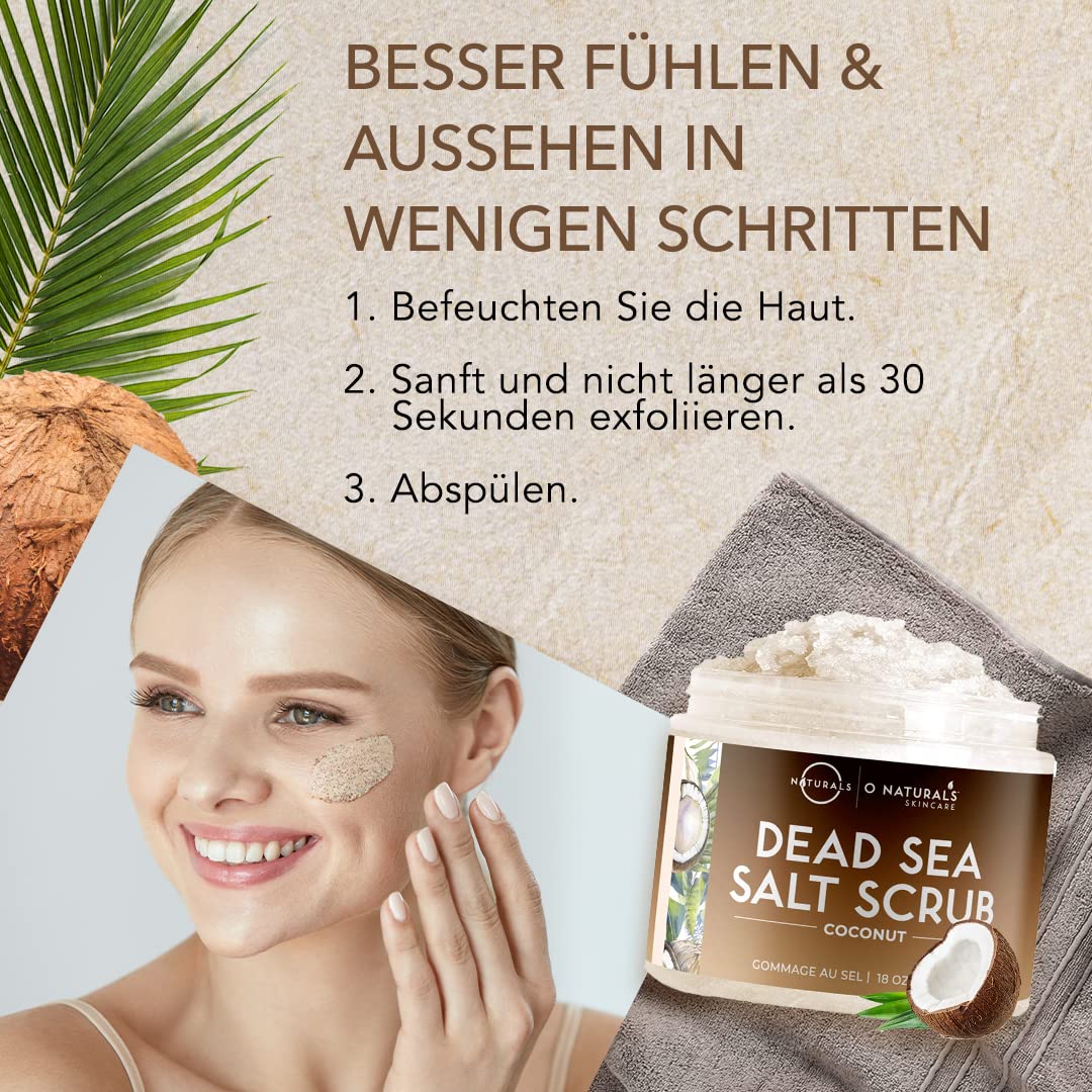 Detalle 2 de Körperpeeling Salt Scrub Coconut Vanille 500 g