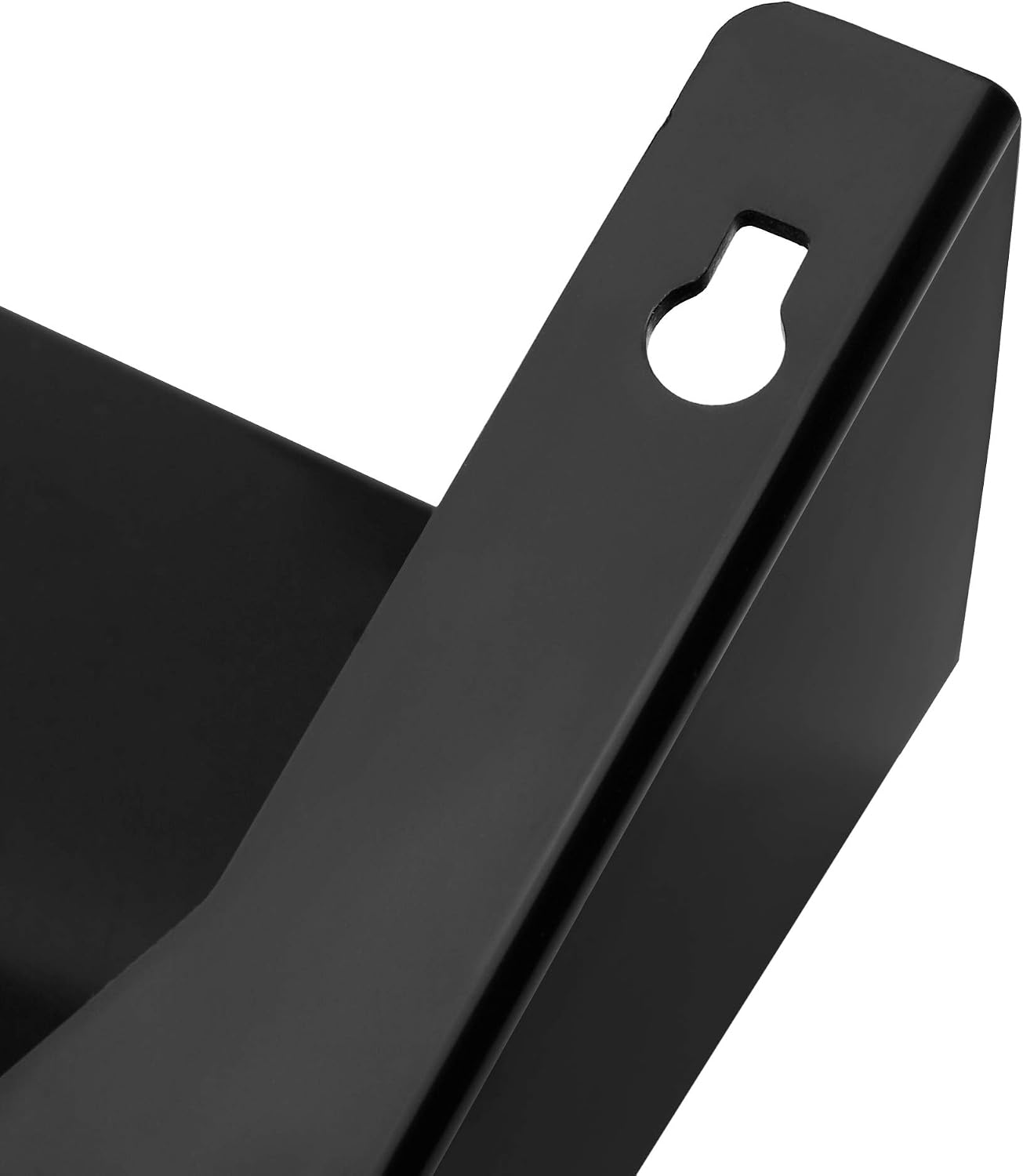 Detalle de Amazon Basics Hanging 3 Tier Wall File Organizer (3-pack) – Letter Size, Black