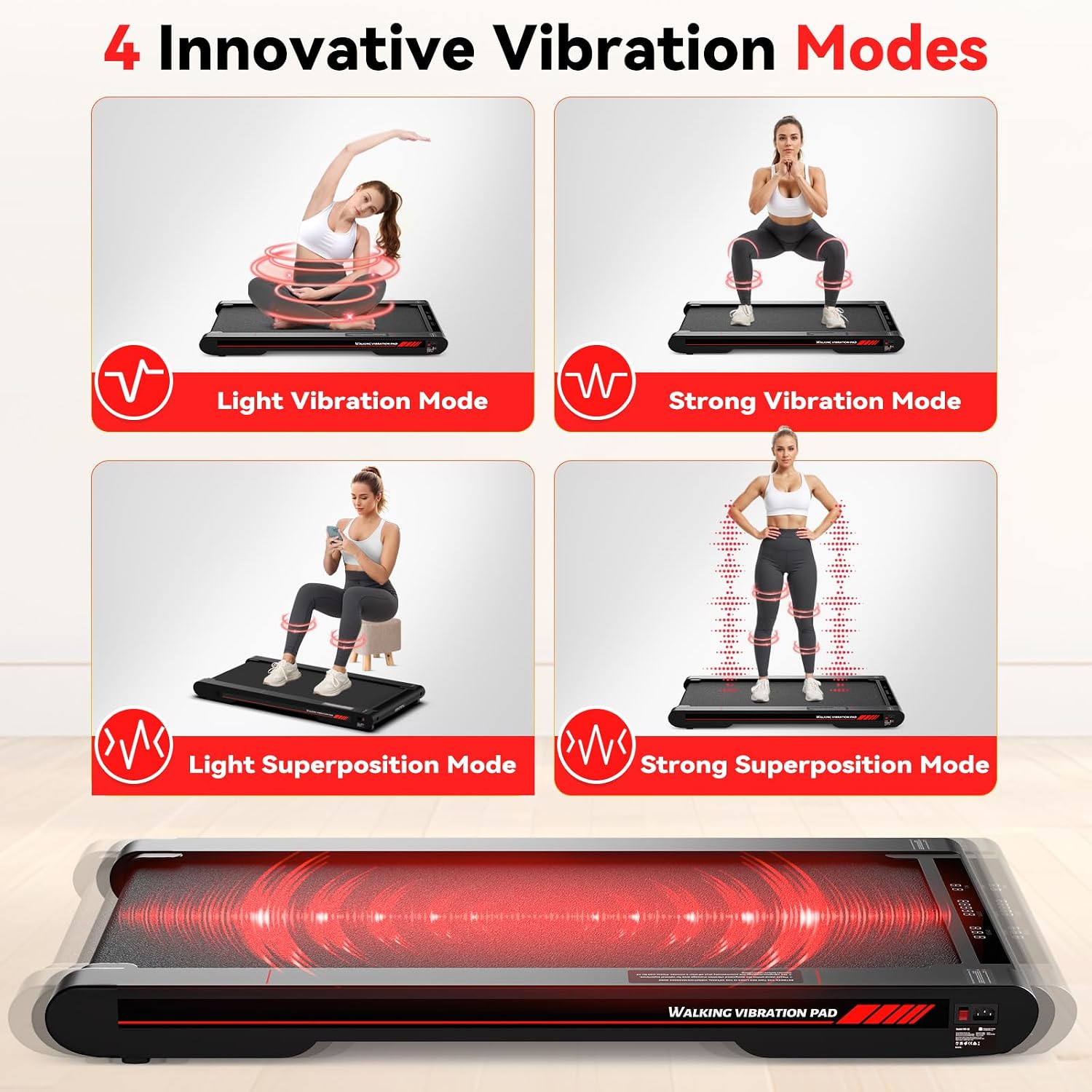 Detalle 2 de Sperax Walking Vibration Pad 400W App đ¶