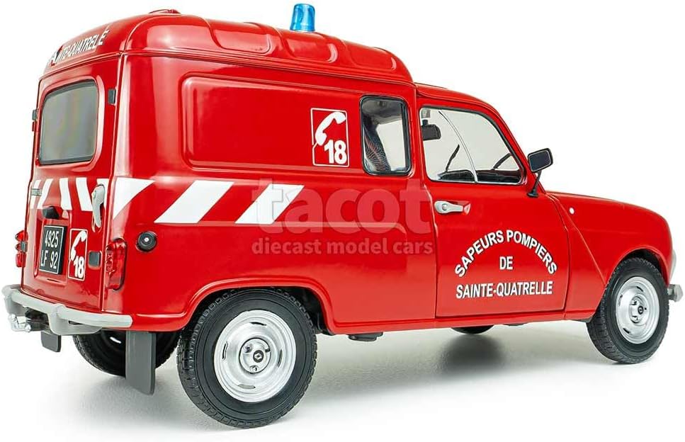 Thumbnail 1 de Solido Renault 4LF4 1976 – metalowy model strażacki 1:18 z otwieranymi drzwiami