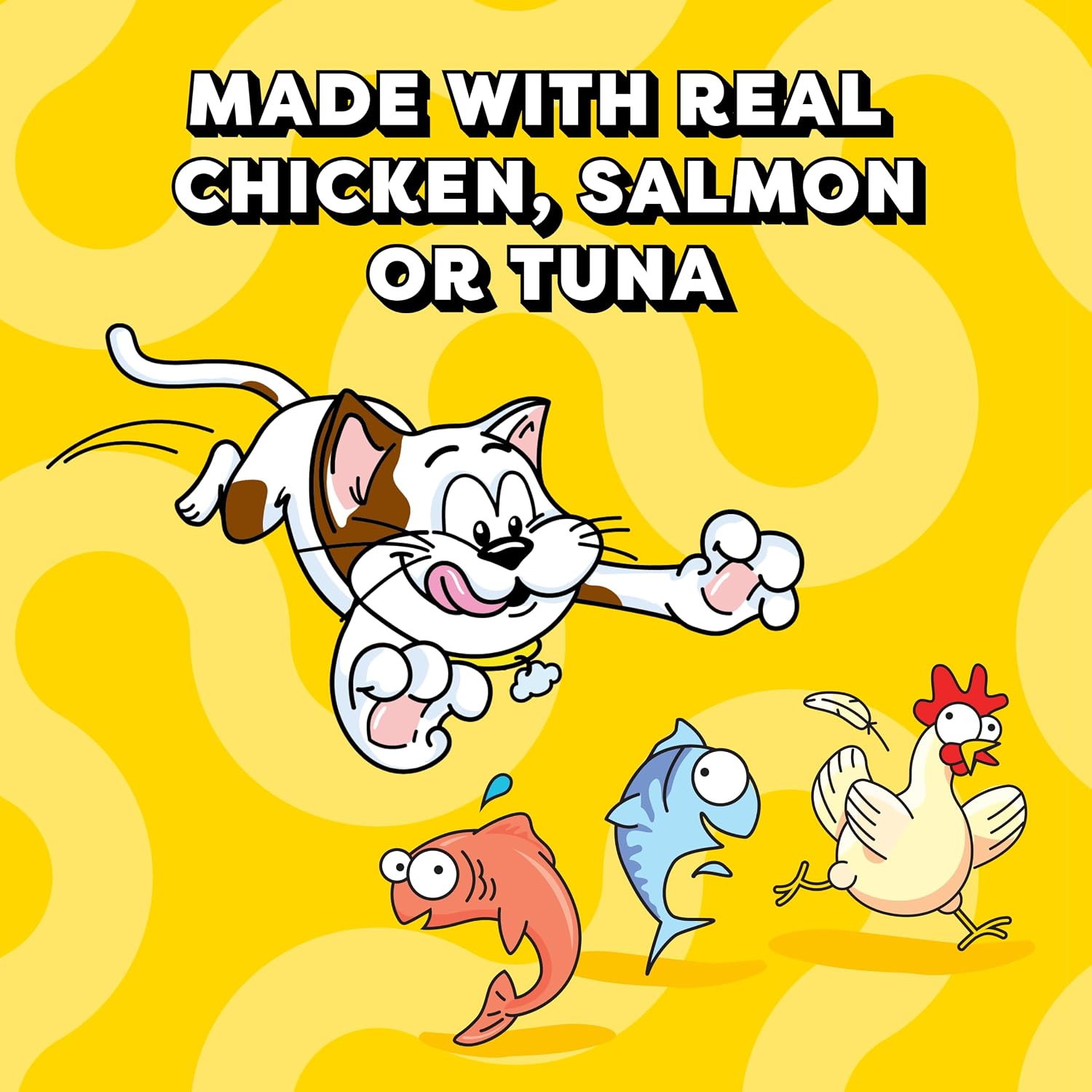 Thumbnail 4 de Temptations Creamy Puree Cat Treats, Chicken, Salmon & Tuna — 24 Count