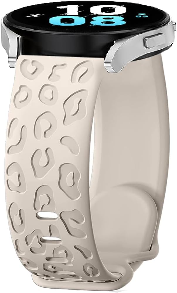 Detalle de FYISWHO Silicone Strap for Samsung Galaxy Watch 6 Classic 20mm