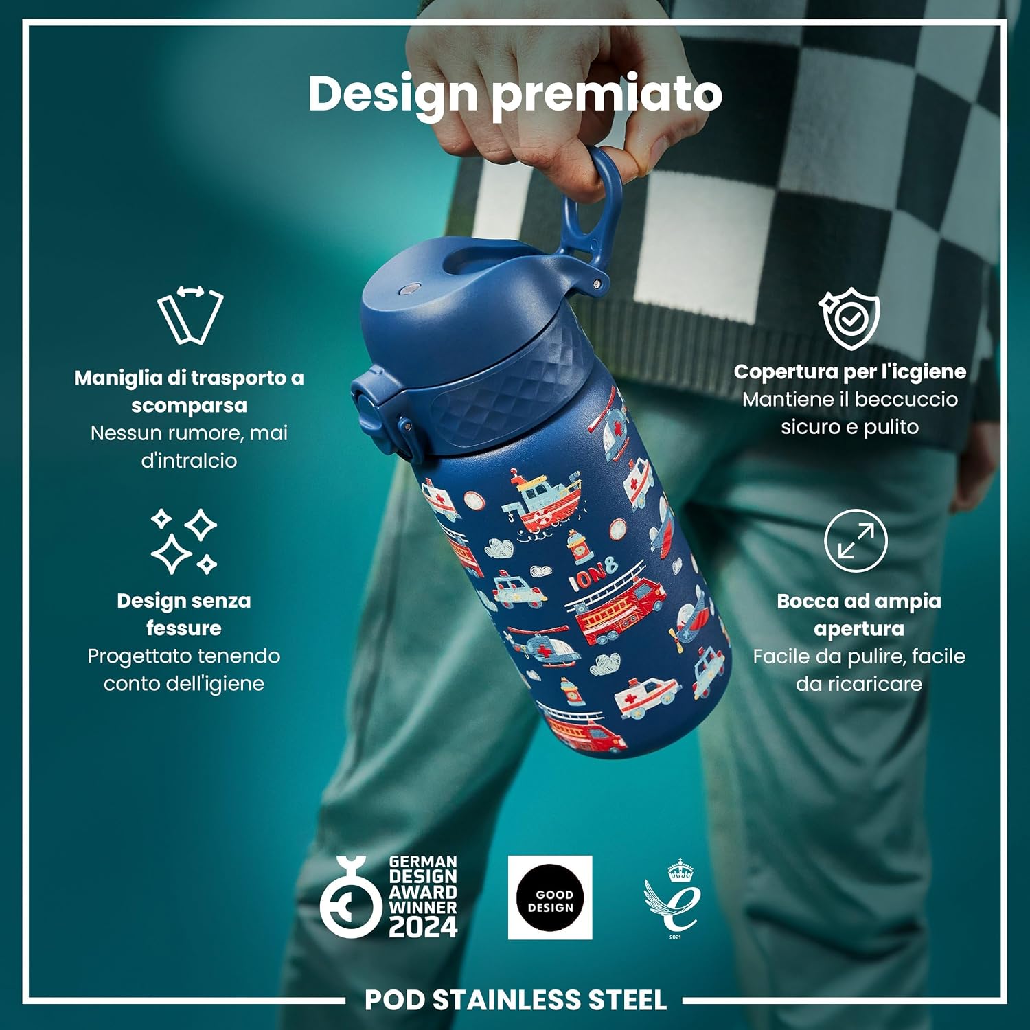 Thumbnail 5 de Ion8 Borraccia 400ml per bambini