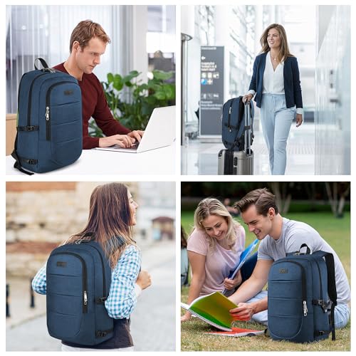Detalle 1 de AMBOR Sac à dos pour ordinateur portable 17,3 pouces, antivol avec port USB