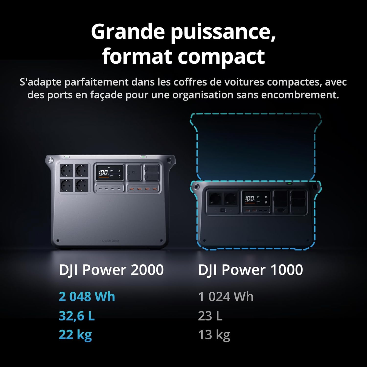 Thumbnail 6 de DJI Power 2000 station électrique 3000W