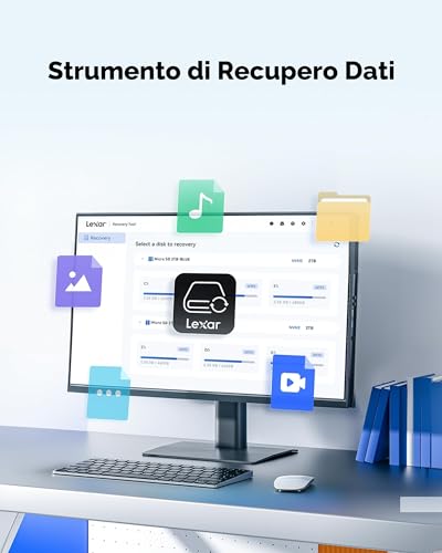 Thumbnail 6 de Lexar Blue Scheda Micro SD 256GB microSDXC UHS-I: velocità fino a 160 MB/s con classe A2