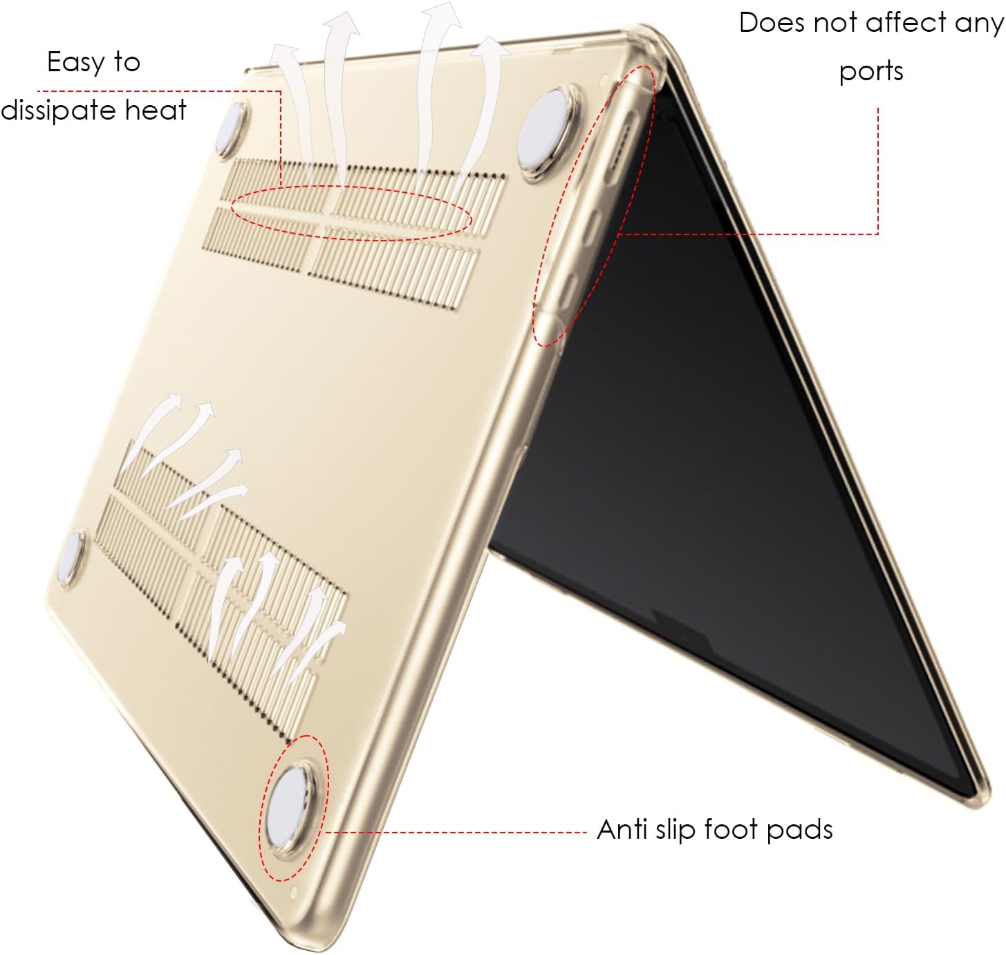 Thumbnail 2 de eleger Case for MacBook Air 15 inch, compatible with M4 15-inch