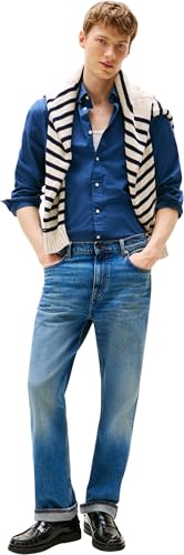Thumbnail 3 de Tommy Hilfiger Camisa Flex Poplin Azul XL