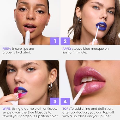 Thumbnail 2 de Wonderskin Lip Stain – Long Lasting, Waterproof, Lip Tint Peel Off Masque