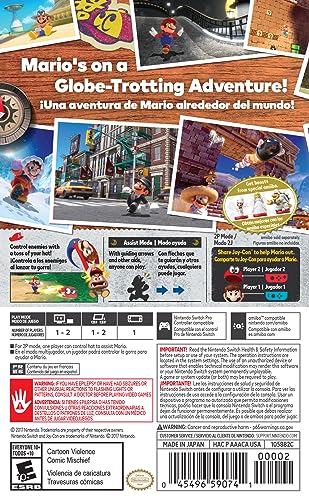 Detalle 2 de Super Mario Odyssey - US Version by Nintendo