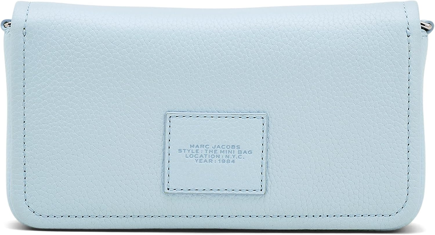 Detalle de Marc Jacobs The Mini Bag, Bag – un petit sac en cuir pleine fleur prêt pour l’usage quotidien