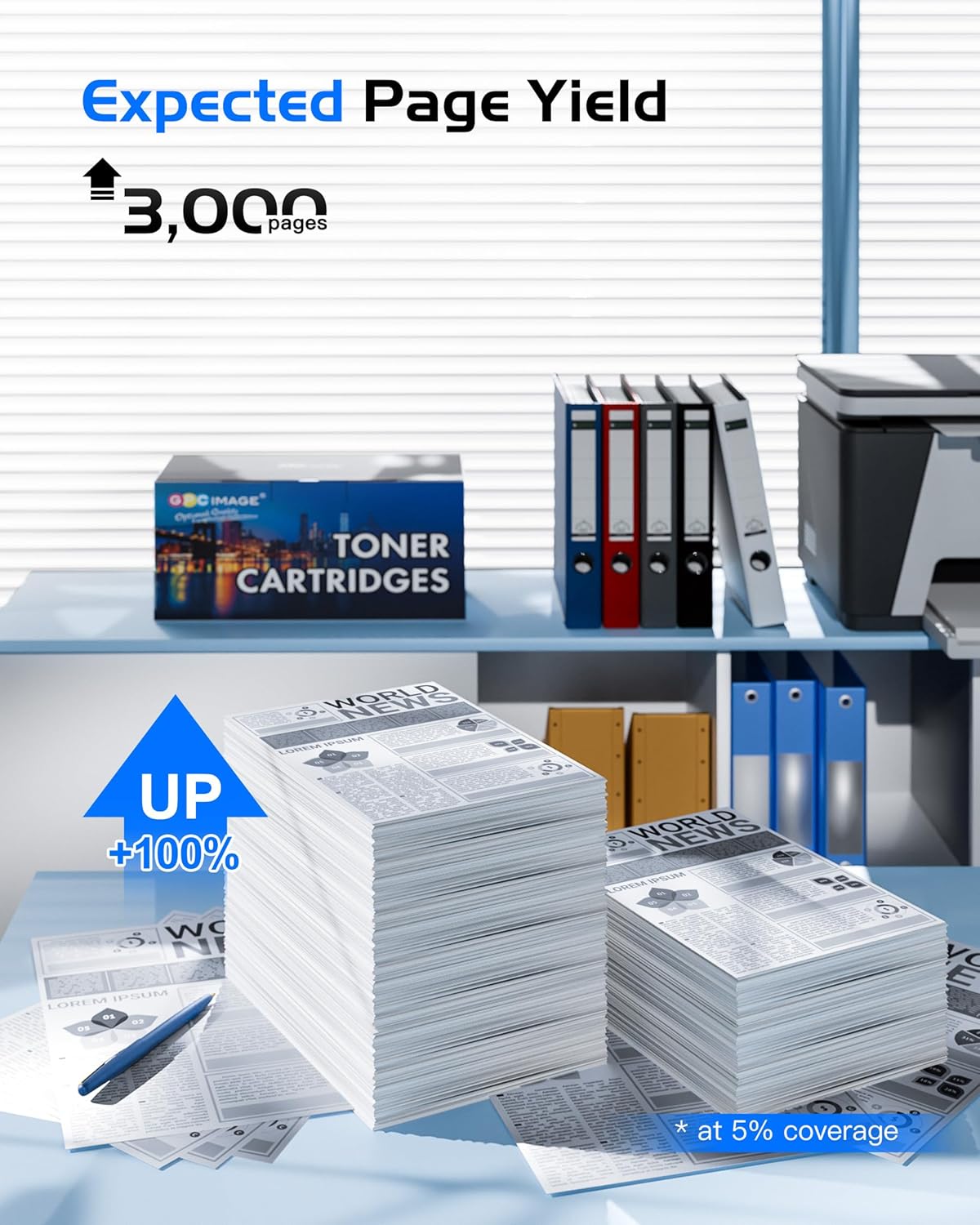 Detalle de GPC IMAGE TN2510 XL kompatibler Toner TN-2510XL (2er-Pack) für Brother MFC-L / HL / DCP