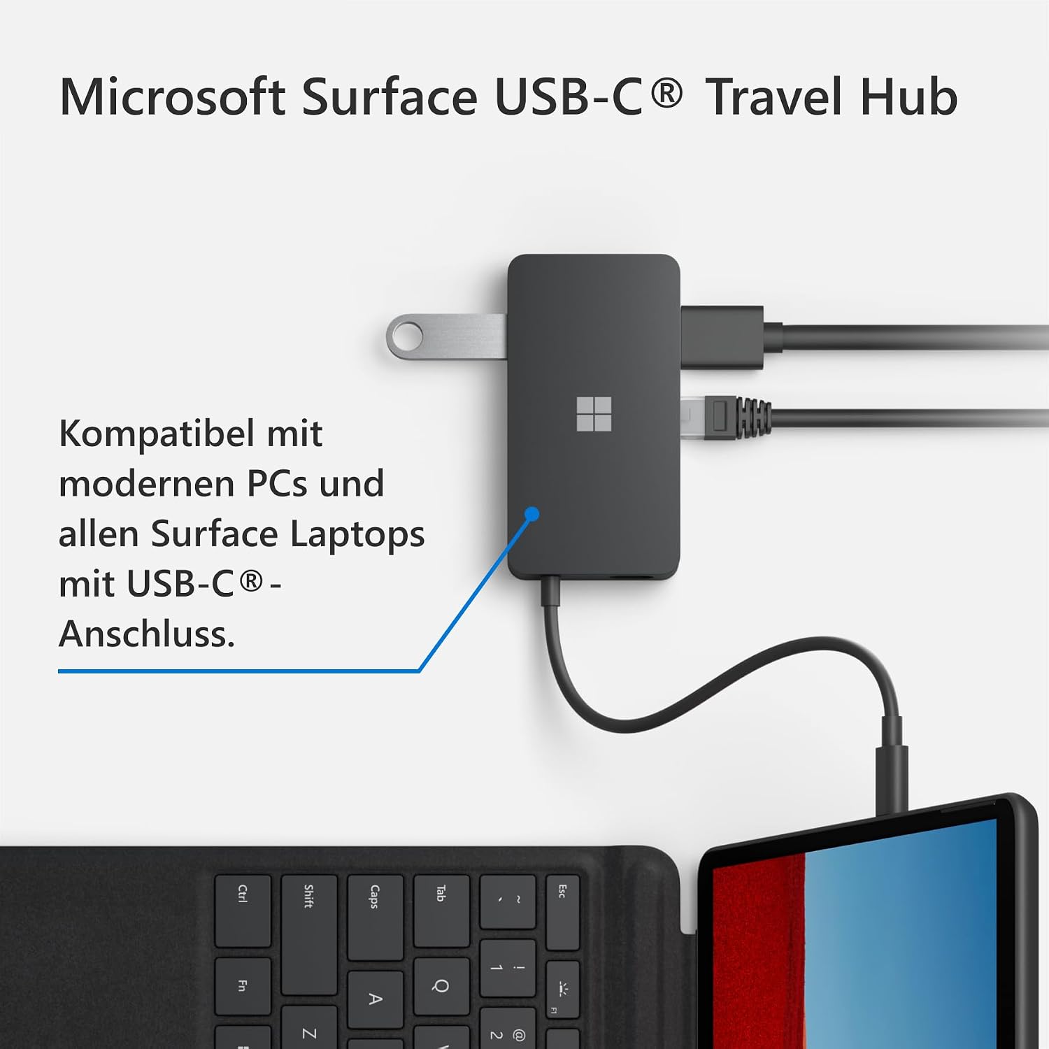 Thumbnail 4 de Microsoft Surface USB-C Travel Hub