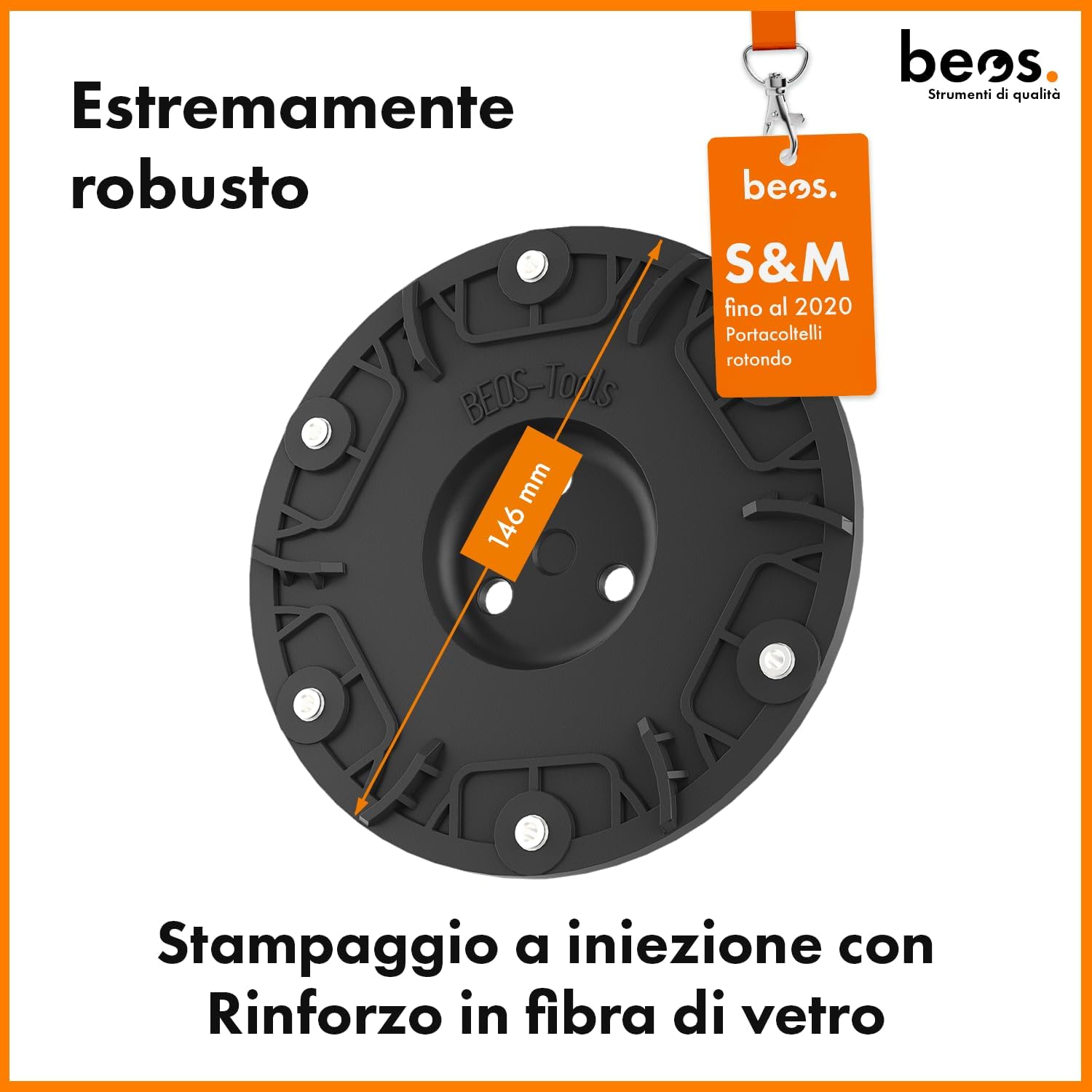 Thumbnail 4 de Disco lama rinforzato in fibra per tosaerba robotizzato a 6 lame (compatibile Worx Landroid S&M fino al 2020, Landxcape, Kress, Einhell)