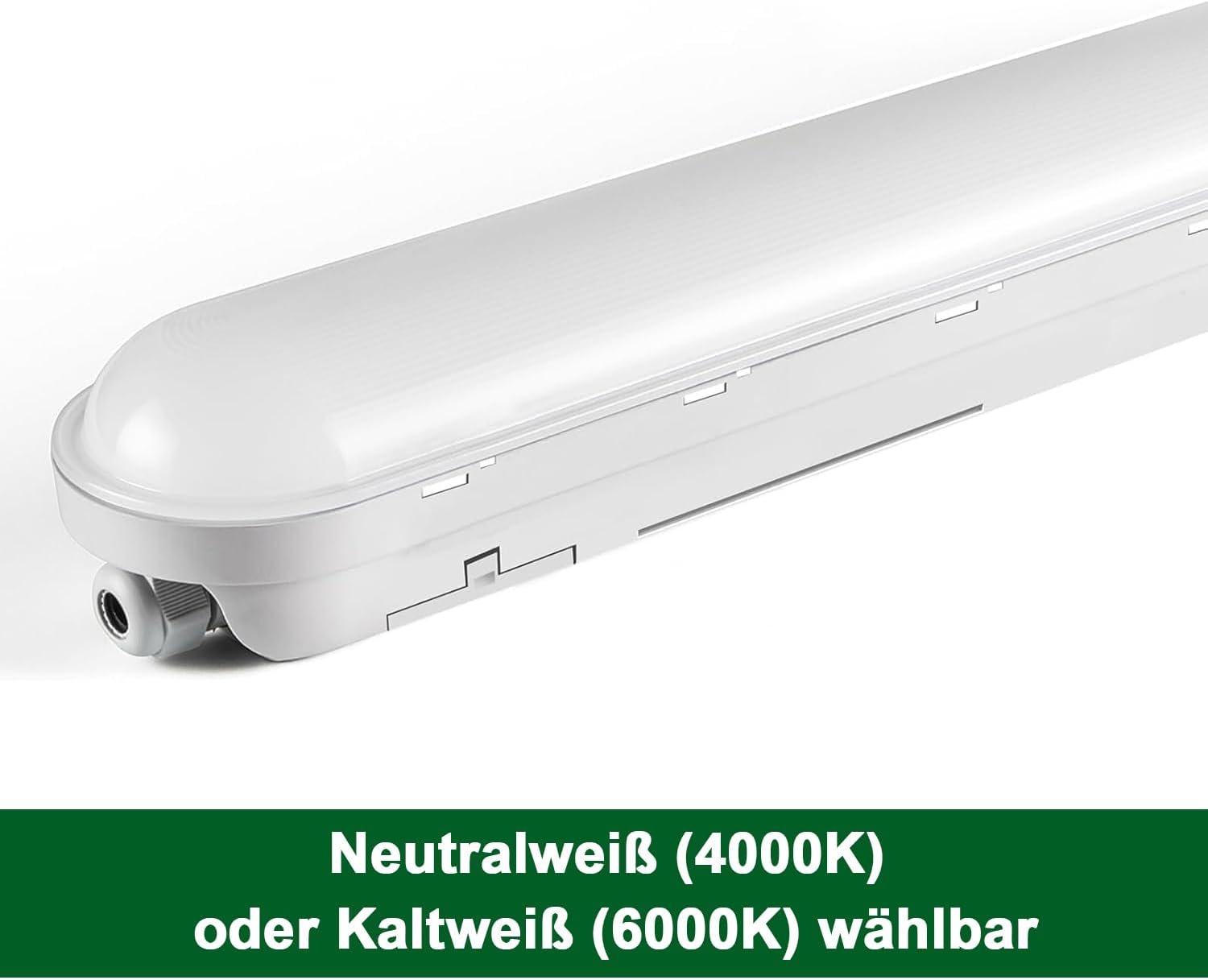 Detalle 2 de TONFFI Feuchtraumleuchte LED 120CM 36W