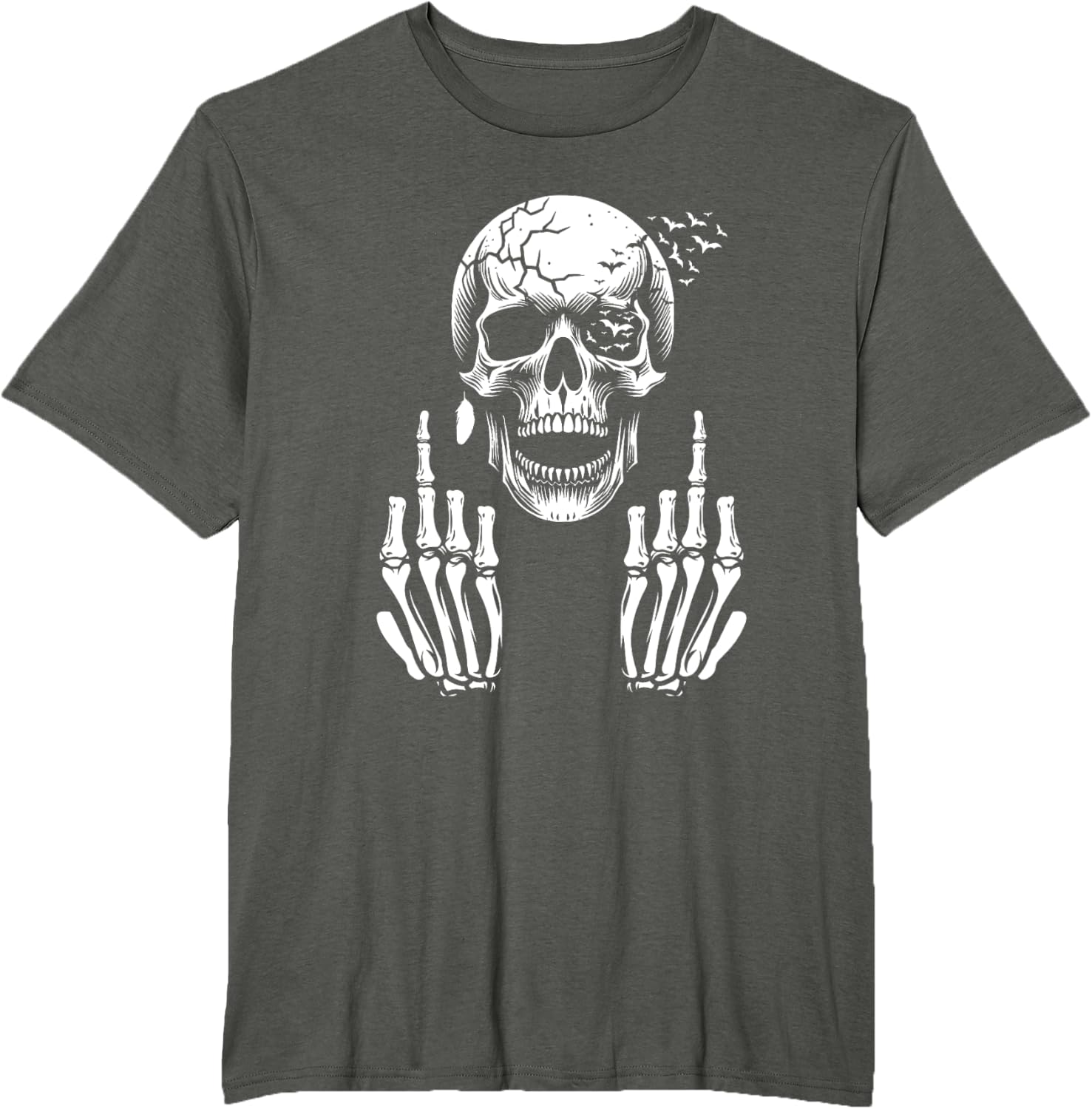 Thumbnail 6 de Camiseta Calavera Dedo Medio F You