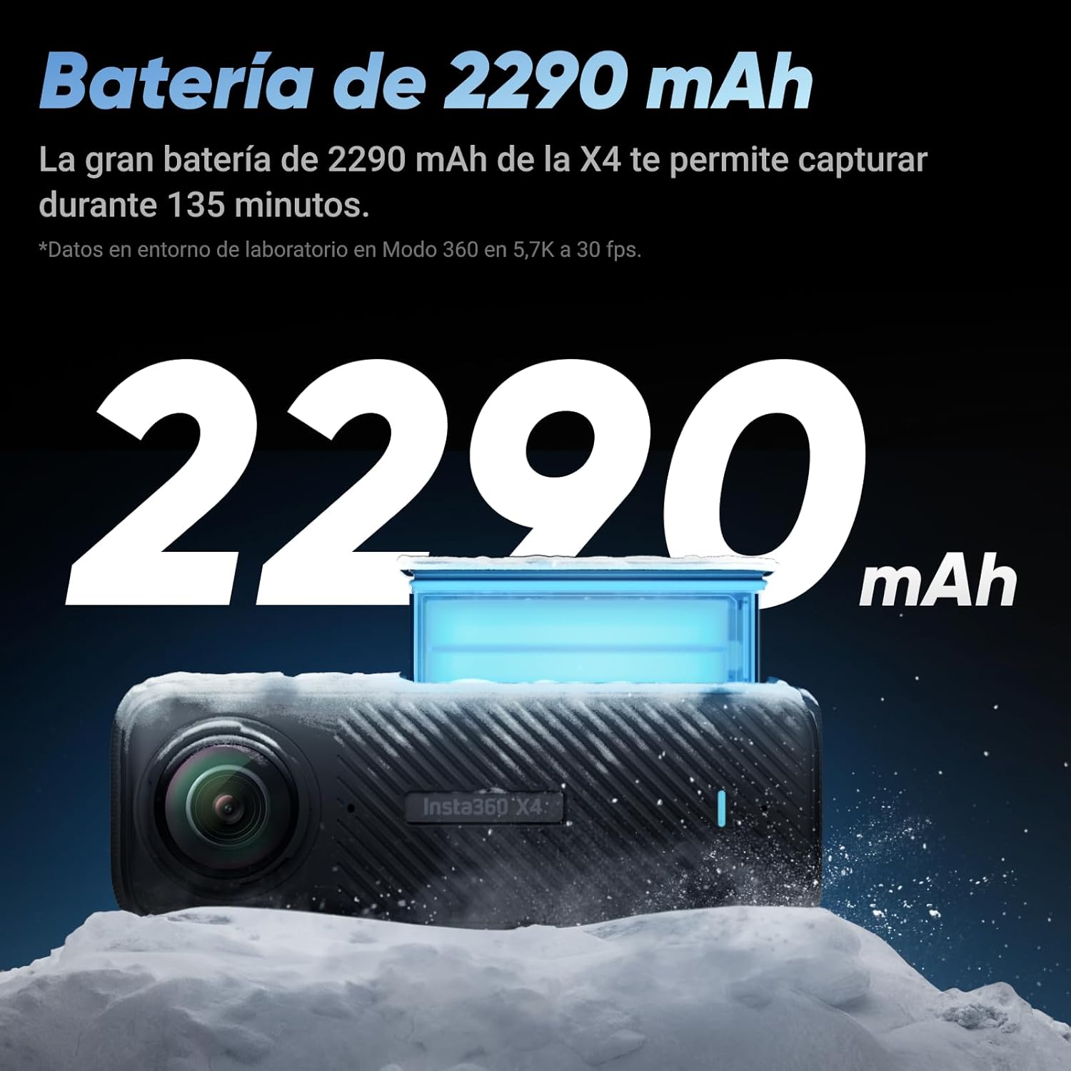 Thumbnail 4 de Insta360 X4 Cámara de Acción Impermeable 8K 🌊