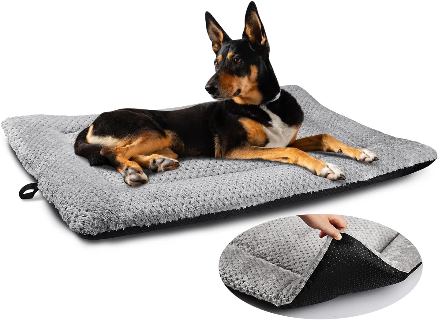 Detalle de ASIJIA Dog Bed Mat 90 x 58 cm – washable pet bed