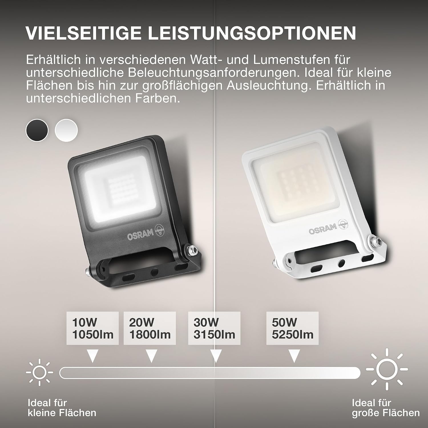Thumbnail 6 de Osram ENDURA Flood Cool White PCR – projecteur compact en aluminium recyclé