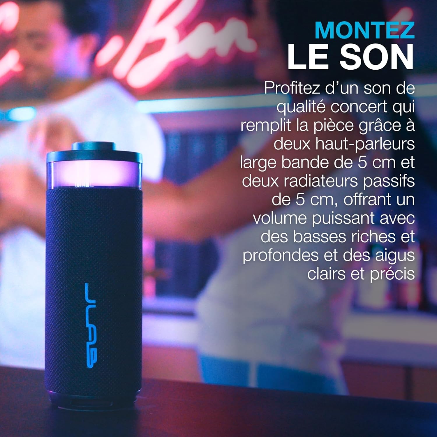 Thumbnail 2 de JLab Go Party enceinte Bluetooth, 10 W