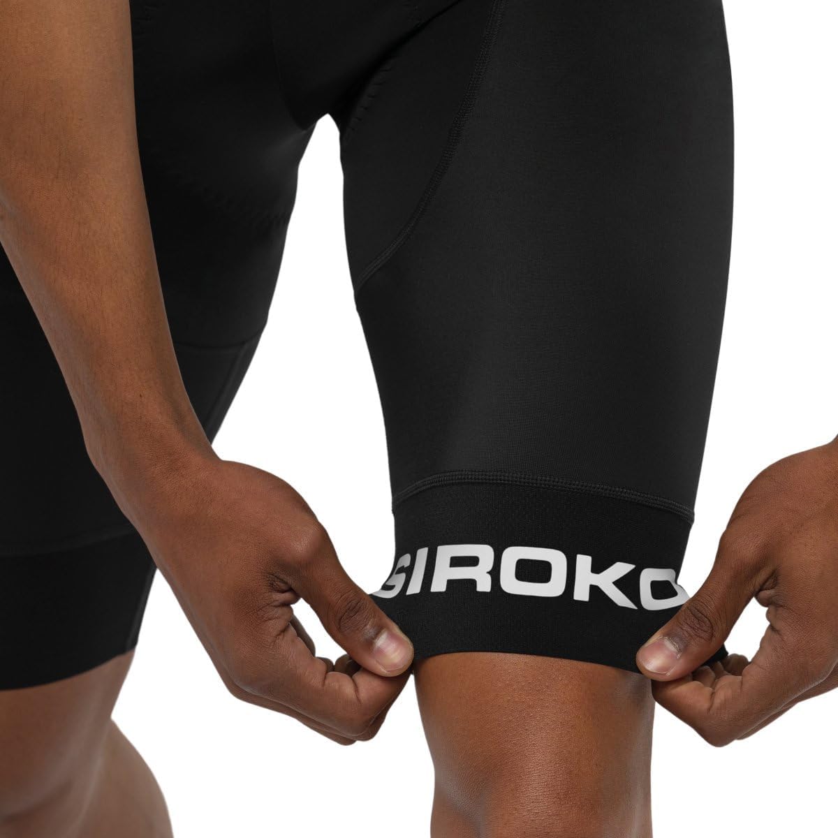 Thumbnail 4 de SIROKO Kurze BX Fahrrad-Trägerhose Herren Mehrbahnenschnitt Ultrafit Premium-Sitzpolster