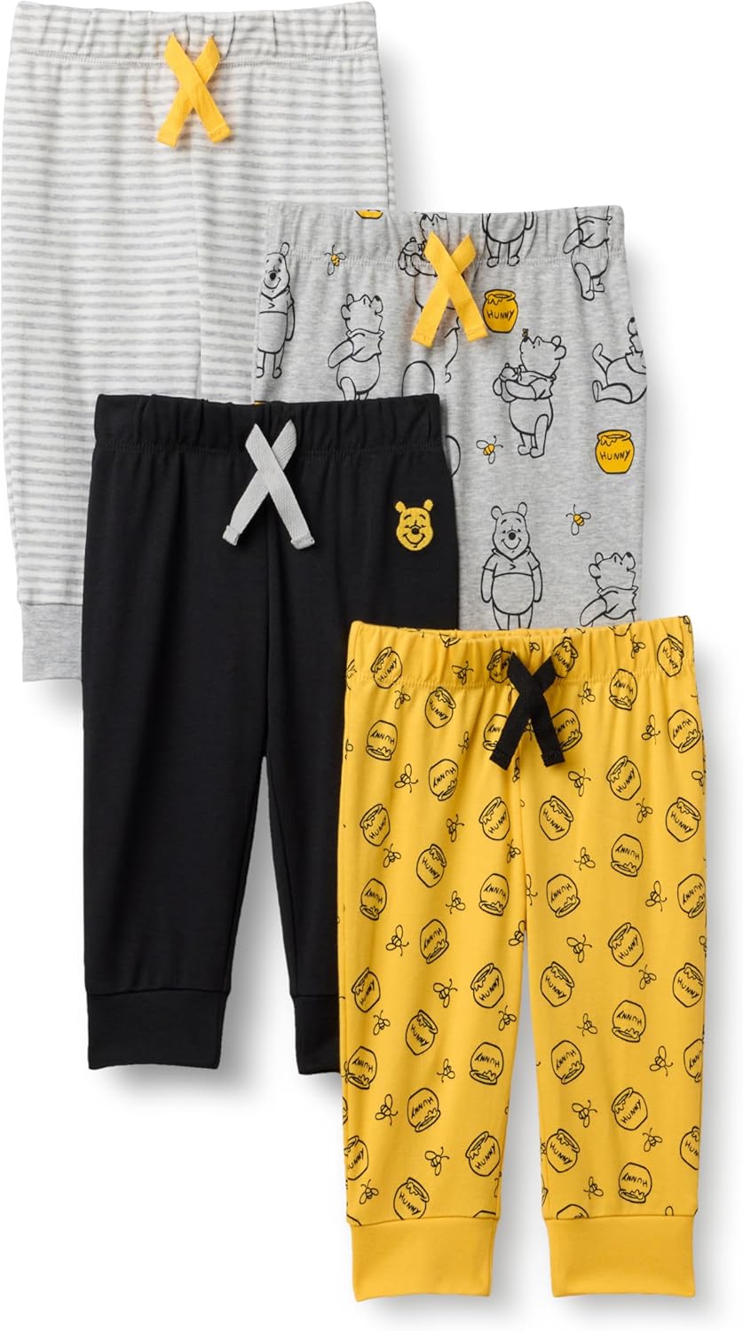 Detalle de Amazon Essentials Unisex Baby Trousers: soft cotton joggers for everyday comfort