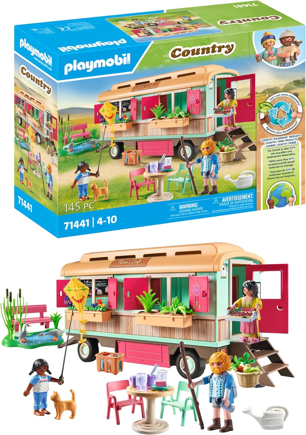 Detalle de Playmobil café playset 71441