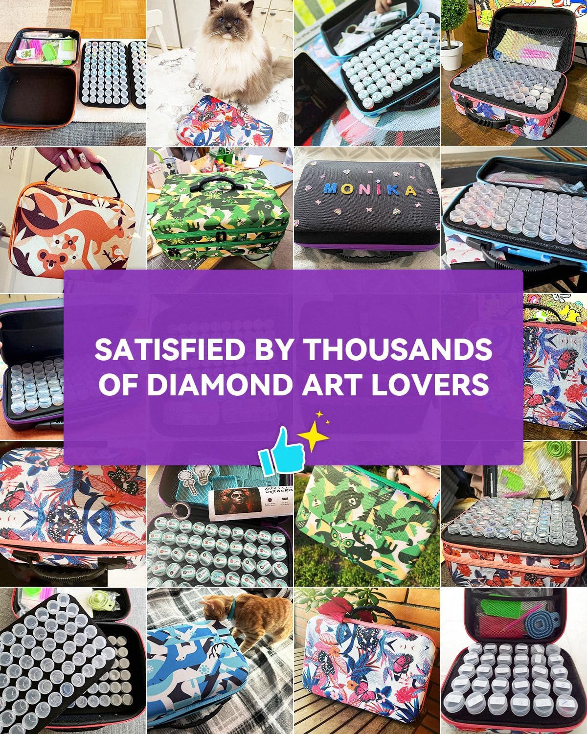 Thumbnail 5 de ARTDOT 60-slot diamond storage box kit 🎨