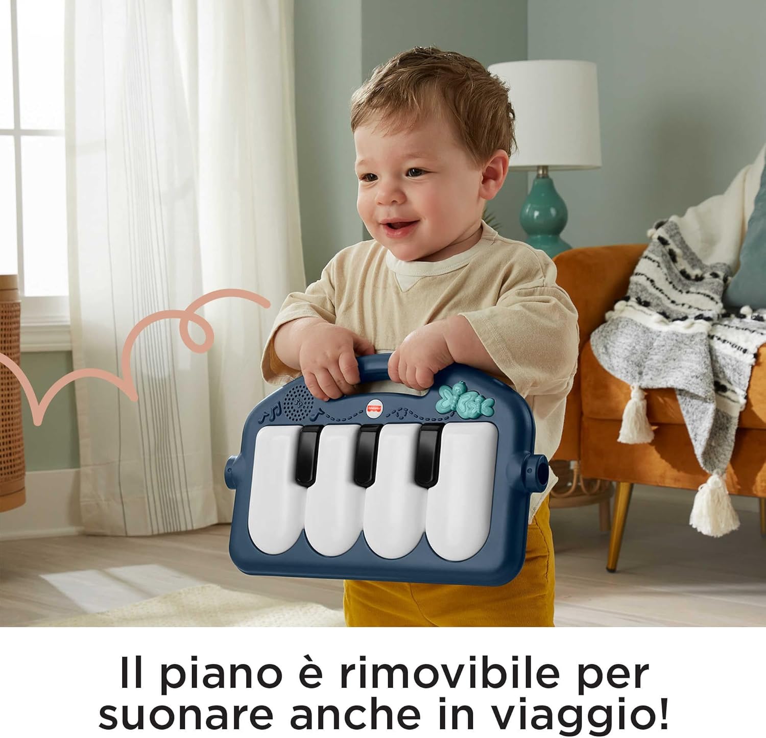 Thumbnail 4 de Fisher-Price Palestrina Baby Piano 4 in 1