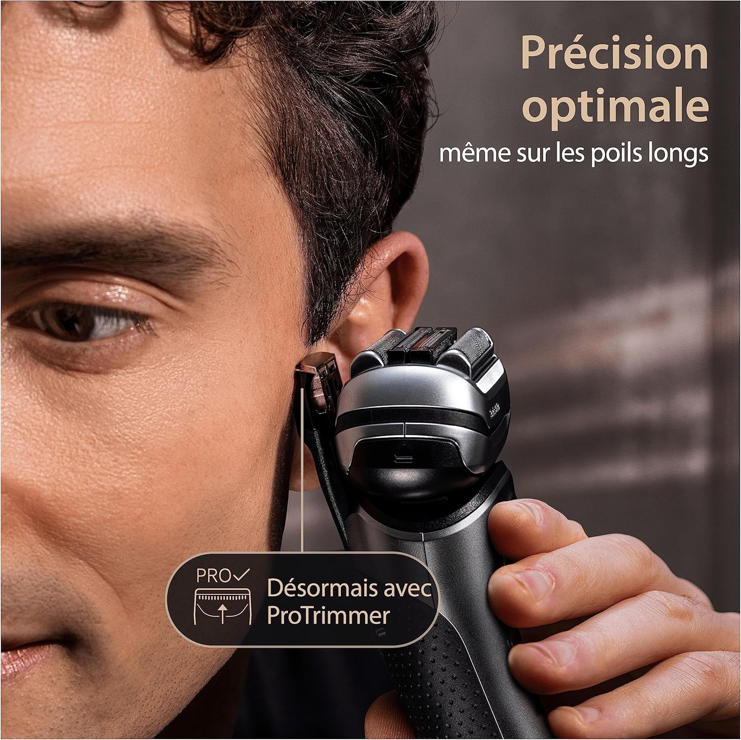 Detalle de Braun Rasoir Électrique Series 9 PRO+ 9467cc – kit complet étanche avec station de nettoyage
