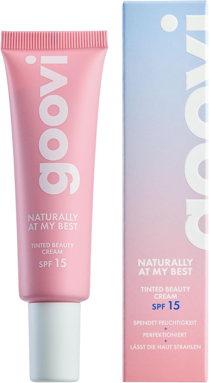 Detalle de GOOVI Naturally Tinted Beauty Cream - Crema giorno colorata SPF 15 per una pelle luminosa e uniforme