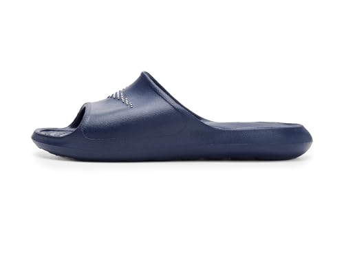 Detalle 2 de Nike Victori One: Ciabatte da spiaggia e piscina da uomo in Blu Midnight Navy White (41 EU)