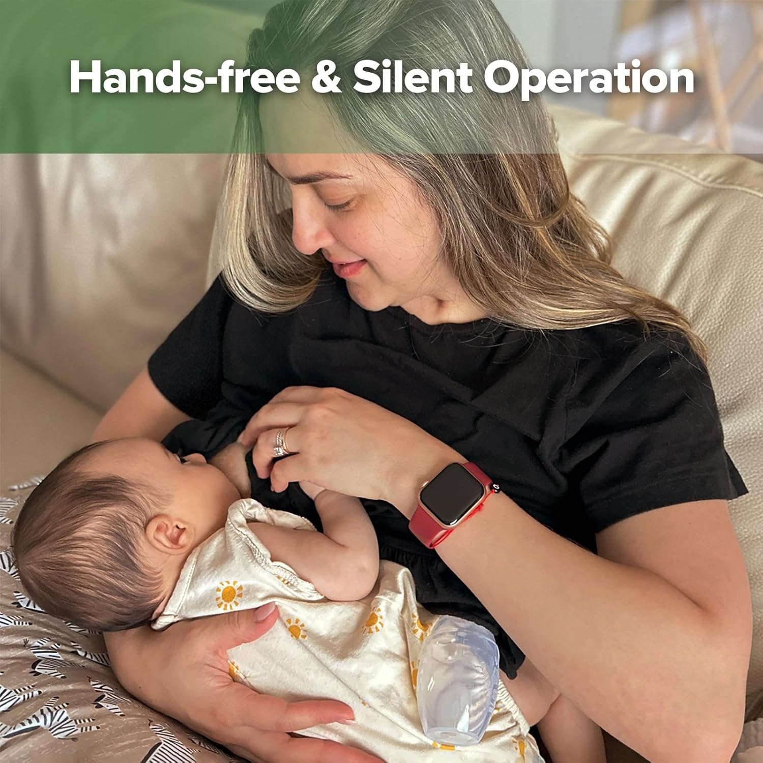 Thumbnail 2 de haakaa Tiralatte manuale con collettore in silicone brevettato da 100 ml