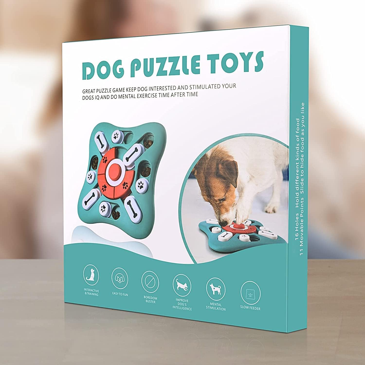 Thumbnail 5 de LUKITO Dog Puzzle Toy slow feeder