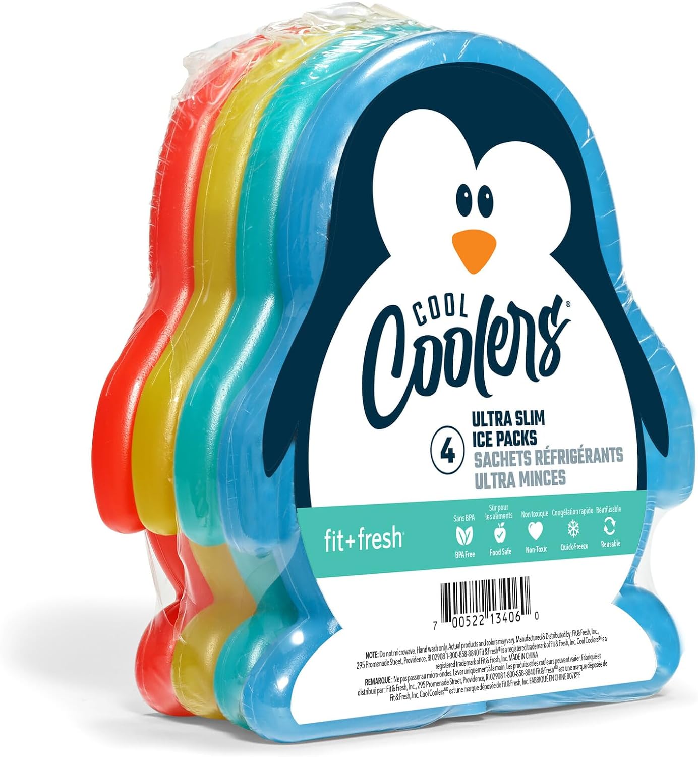 Detalle de Cool Coolers Kids Lunch Box Ice Packs