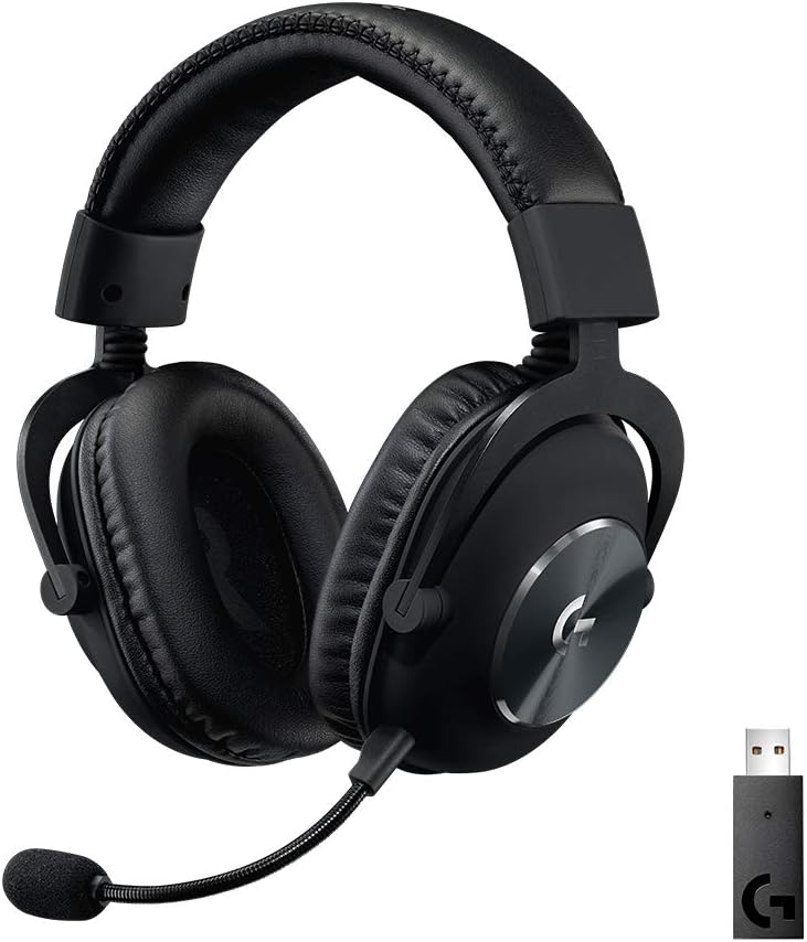 Detalle de Logitech G PRO X Wireless LIGHTSPEED Gaming Headset, DTS Headphone:X 2.0