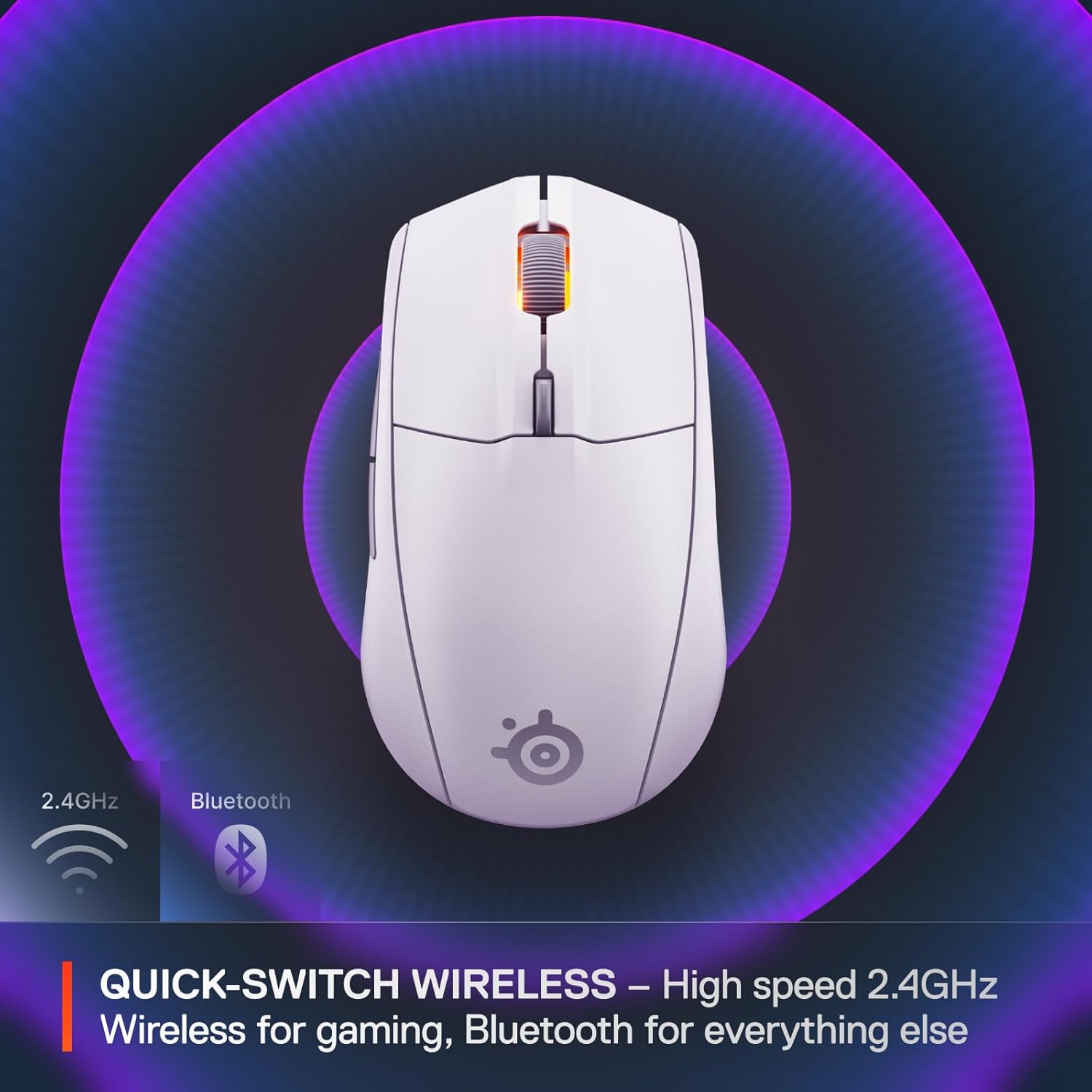 Detalle 1 de SteelSeries Rival 3 Wireless Gen 2 18K DPI